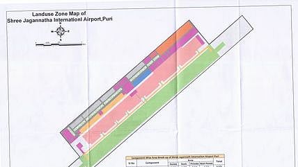 Puri airport map