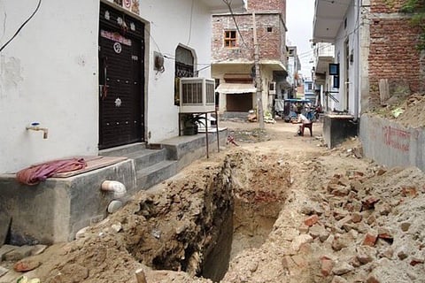 Bhoop Singh strangled his daughter-in-law Tannu Kumar and threw her body in a pit he dug for the purpose in front of his house.