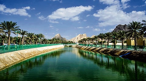 A small stream in Al AIn