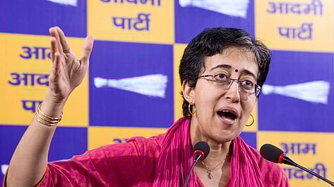 Aam Aadmi Party (AAP) leader Atishi addresses a press conference, in New Delhi, Friday, June 20, 2025.