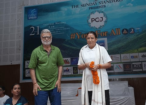 Uttarakhand Sports and Women's Welfare Minister Rekha Arya, attending the event as a special guest, commended PM Modi for popularising yoga globally.