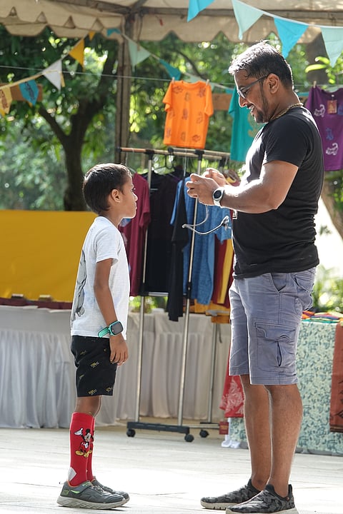 A child's first game partner 