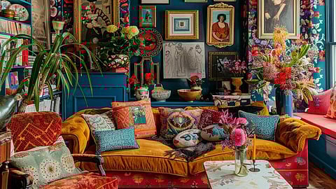 Maximalism: Add a bit of drama to your homes