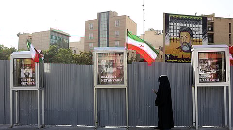 Hafteh-tir Square, in Tehran