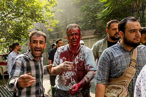 On Saturday, Iran's Health Ministry said some 400 Iranians had been killed and another 3,056 wounded in the Israeli strikes.