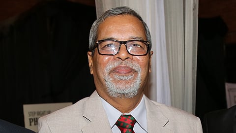 Bangladesh's former chief election commissioner K M Nurul Huda.