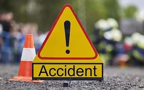 When the trio neared Mathigiri junction, Madhan rammed the vehicle into a parked lorry and died on the spot along with Aryan