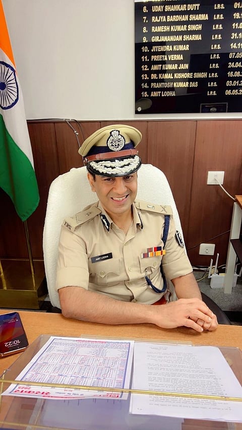 Author and IPS officer Amit Lodha 