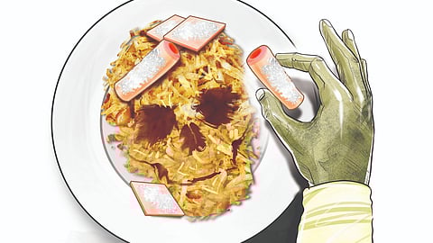 Three among the eight are in serious condition. The deceased, Srinivas Yadav, a bus conductor, was a resident of RTC Colony.