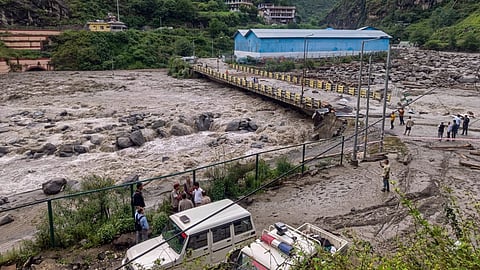 Videos circulating on social media reveal the severity of the flooding, with footage showing vehicles being carried away by muddy waters and debris.