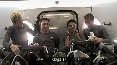 'Learning like a baby, how to walk and eat in space': Shubhanshu Shukla from Dragon spacecraft