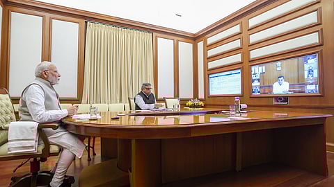 PM chairs ‘PRAGATI’ meeting, in New Delhi on June 25, 2025.