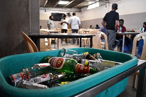 As unauthorised bars cannot store and sell bottles