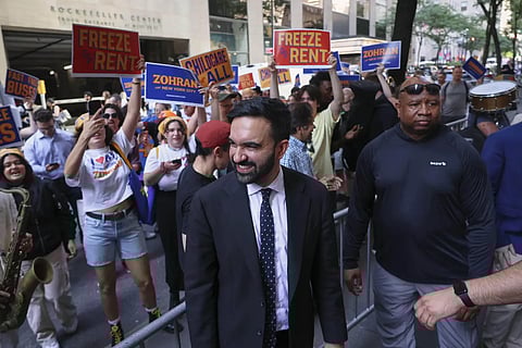 New York City mayoral candidate Zohran Mamdani