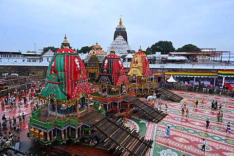 The visit of the group of ministers and celebrating Rath Yatra with the people is an effort to win their hearts and strengthen their allegiance to Odisha.