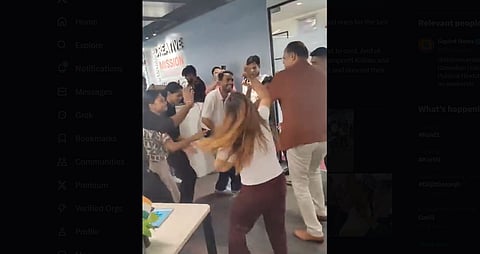 A video of the employees partying on June 20 at a DJ event recently went viral on social media. In several clips shared online, at least 30 people can be seen dancing energetically to loud music, with whistling and all-around revelry inside the office.