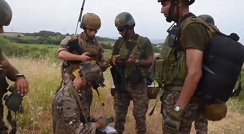 The exercise Shakti- VIII features the participation of 90 personnel, primarily from the Indian Army’s Jammu and Kashmir Rifles (JAK RIF) battalion, alongside the French Army’s 13ᵉ Demi-Brigade de Légion Étrangère.

