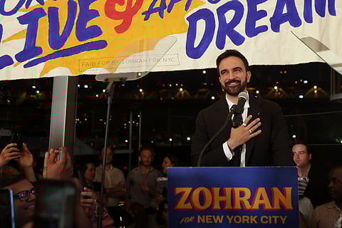 Democratic mayoral candidate Zohran Mamdani.