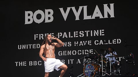 UK government condemns 'death to the IDF' chants at Glastonbury festival