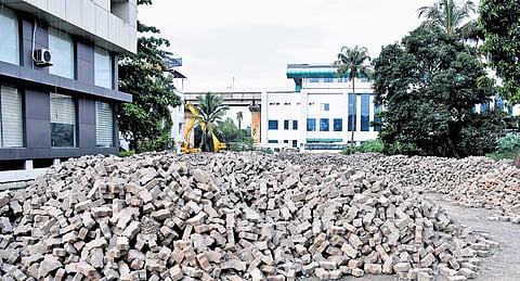 The western side of the Mobility Hub where the smart parking facility is slated to come up.