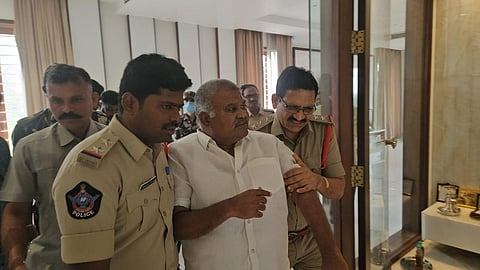 Former Andhra MLA Peddareddy defies curbs and returns home; detained by police