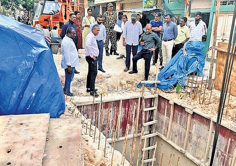 BBMP chief inspects South Zone, 
instructs officials to get rain-ready