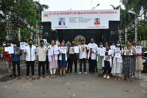 Protests escalate as FMGs demand immediate permanent registration in Andhra