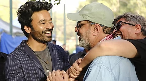 Dhanush with director Aanand L Rai.