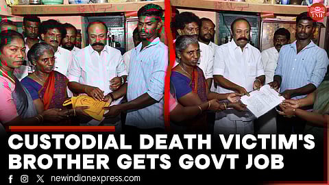 Sivaganga custodial death | TN Minister Periyakaruppan visits Ajith's house