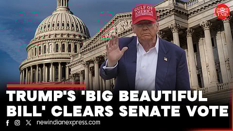 US Senate passes Trump's 'big beautiful' spending bill, House of Rep. test next