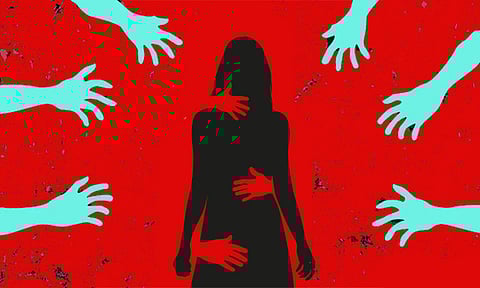 An FIR has been filed against an unknown person based on the alleged rape victim's mother. 