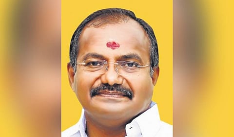 Salem West MLA R Arul