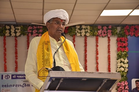 Gujarat Agriculture Minister Raghavjibhai Patel.