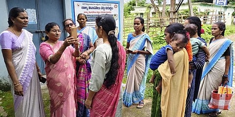 The Centre has completed face capturing for 75.12% of eligible beneficiaries registered for ‘Take Home Ration’ at Anganwadi centres, the Lok Sabha was informed on Friday.