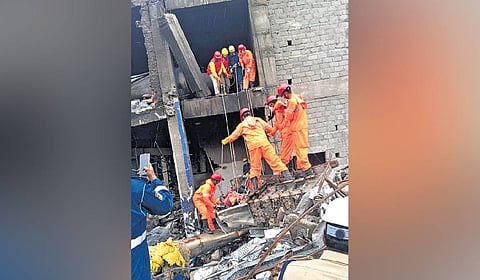 Sigachi blast site still shrouded in toxic fumes as rescue teams work round the clock