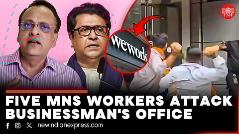 Five MNS workers attacked Mumbai businessman's office after his provocative tweets on language row