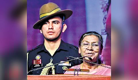 When Murmu moves among plantation workers in Assam or tribal children in Mizoram, she is not performing sympathy; she is restoring parity.