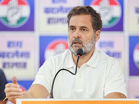 NDA turned Bihar into 'India's crime capital': Rahul slams Nitish, BJP over murder of Patna businessman