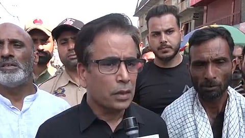 National Conference chief spokesman and MLA Tanvir Sadiq 