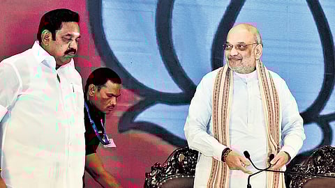 Edappadi K Palaniswami, Amit Shah