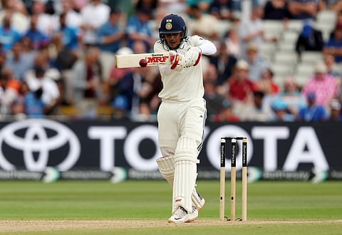 England's Jofra Archer walks onto the field before the start of play on day two of the second cricket test match between England and India at Edgbaston in Birmingham, England, Thursday, July 3, 2025. 