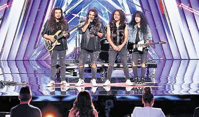  On America’s Got Talent stage 