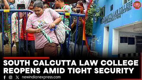A student of the Indian Institute of Management-Calcutta (IIM), accused in the alleged rape of woman student inside a hostel of the business school, being produced at a city court, in Kolkata, West Bengal, Saturday, July 12, 2025. 