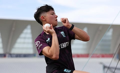 England pacer Issy Wong