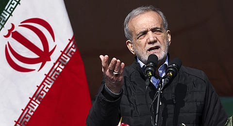 Iran's President Masoud Pezeshkian