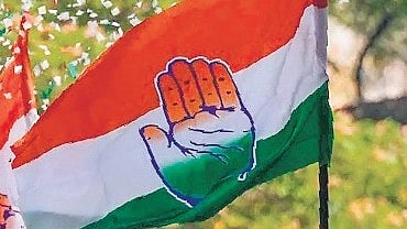 Image of Congress flag used for representational purposes only.