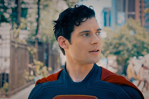 David Corenswet as Superman...