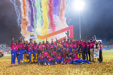 Tiruppur Tamizhans bagged the TNPL trophy