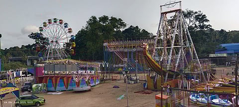 Preparations for the 100th year of Vavubali exhibition  at Kuzhithurai municipality in Kanniyakumari district.