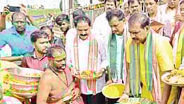 Water Resources Minister Nimmala Ramanaidu commended Chief Minister N Chandrababu Naidu for reviving Andhra Pradesh’s economy through effective governance.